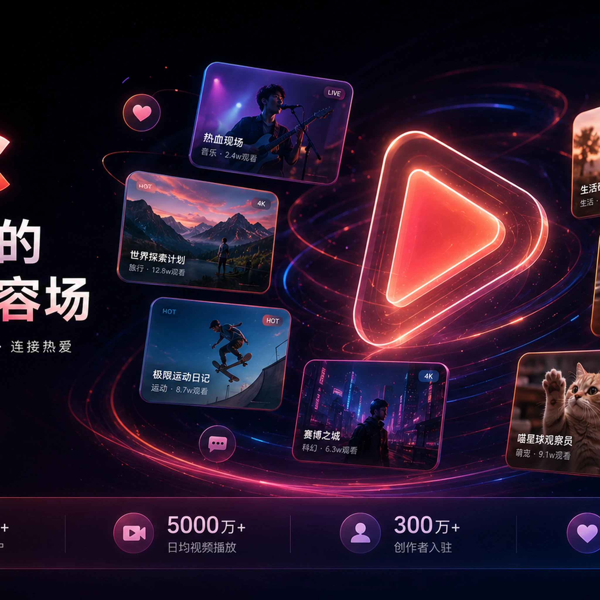 拍摄实战创作场景